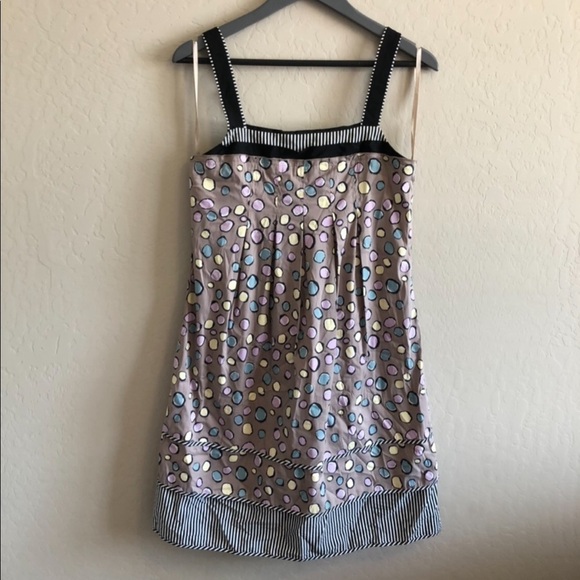 BCBGMAXAZRIA stripe and polka dot print dress - Picture 6 of 7